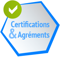 Agréments et certifications