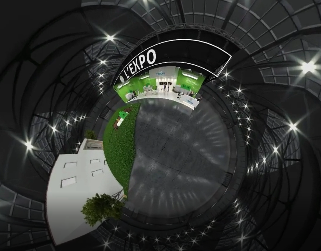 L’Expo virtuelle de Tricel avec modele en 3D